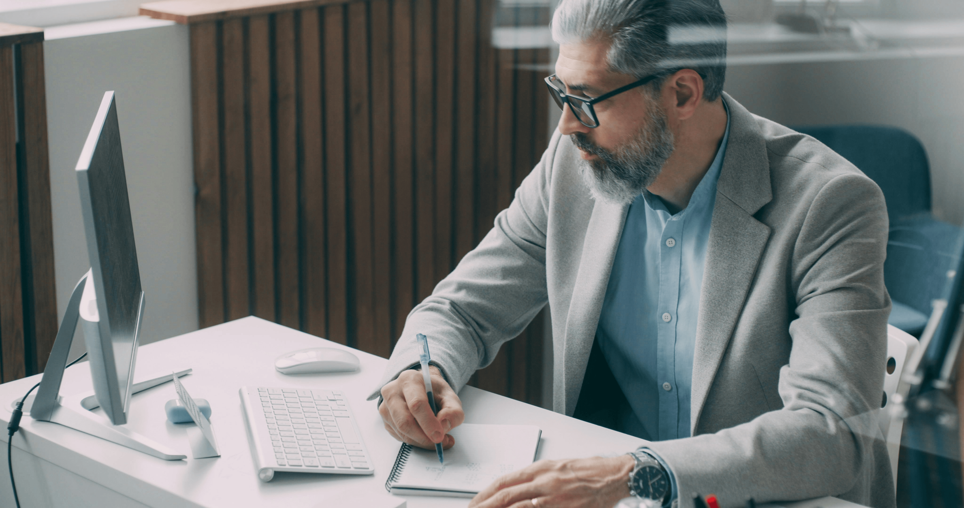 Image of a man in the office